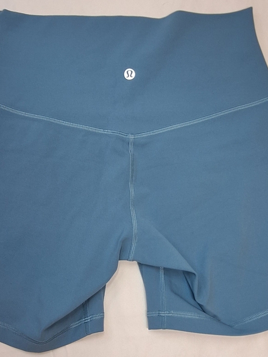 lululemon athletica Pants - lululemon athletica High-Rise Women’s Blue Bike Shorts